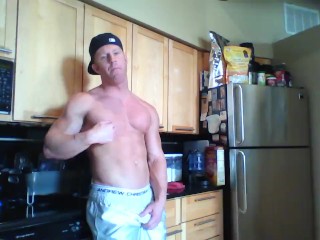 One on One Muscle Worship with Johnny V