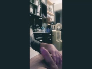 verbal bi sub moaning busts after hours of edging laughs from intense orgasm