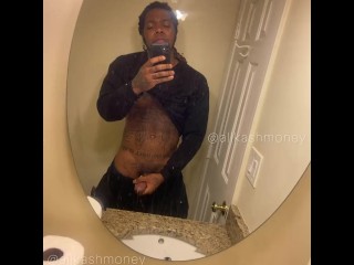 Showing off my heavy dick