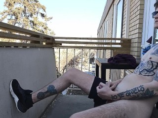 Raining Cum from the Fifth Floor