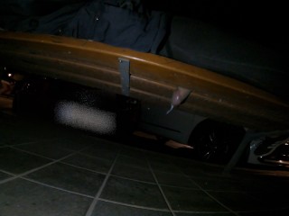 Eccentric twink caught 3 times fucking a bench